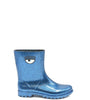 Bottes Bleues en Cuir