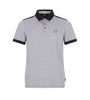 Polo Slim Gris en Coton