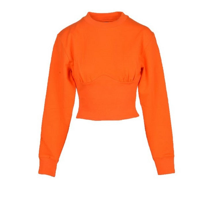 Sweat Orange en Coton