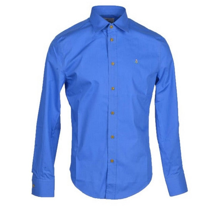 Chemise Bleu Azur en Coton