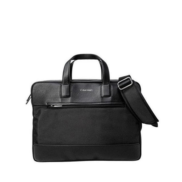 Attaché-Case en Cuir Noir