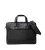 Attaché-Case en Cuir Noir