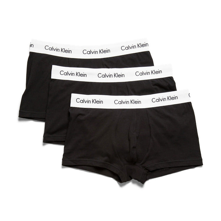 Lot de 3 Boxers Noirs en Coton Stretch