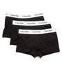 Lot de 3 Boxers Noirs en Coton Stretch