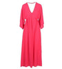 Robe Longue Rose Vif