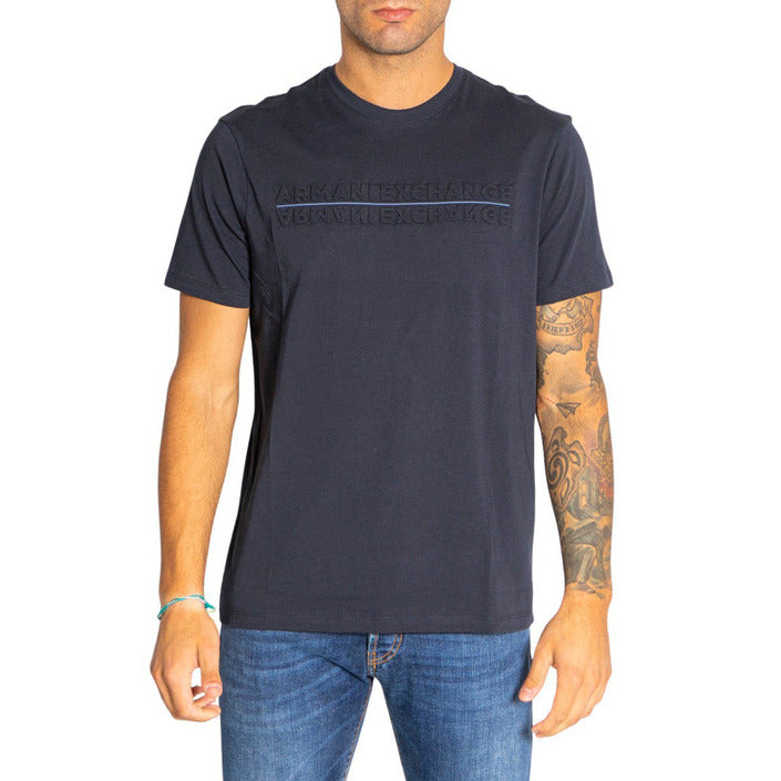 T-Shirt Bleu en Coton