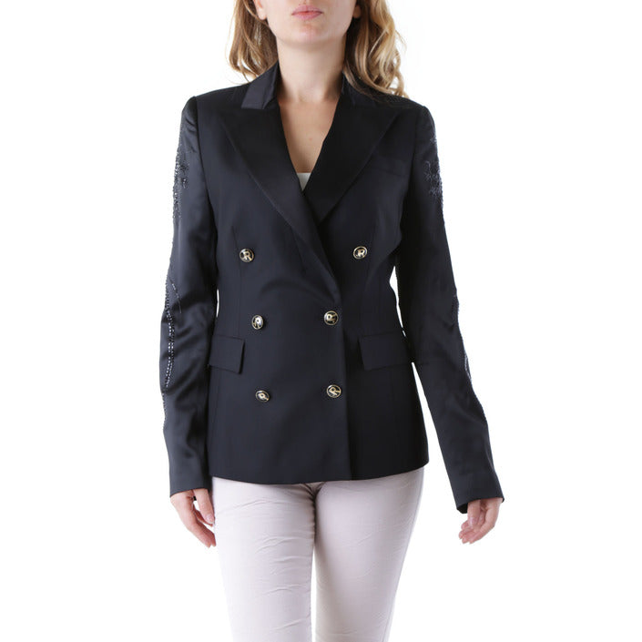 Blazer Noir en Cupro