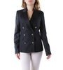 Blazer Noir en Cupro