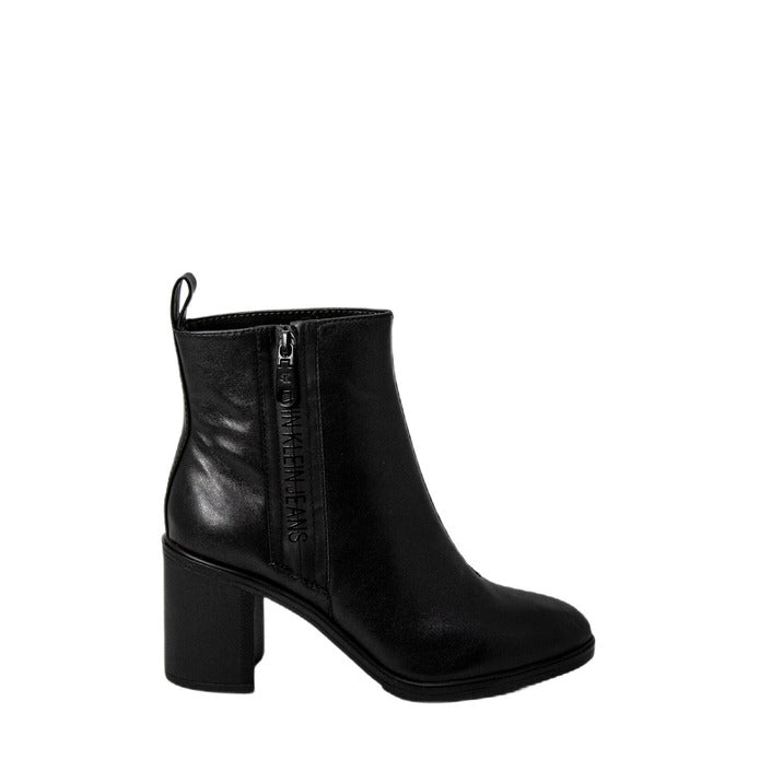 Bottines Noires en Cuir