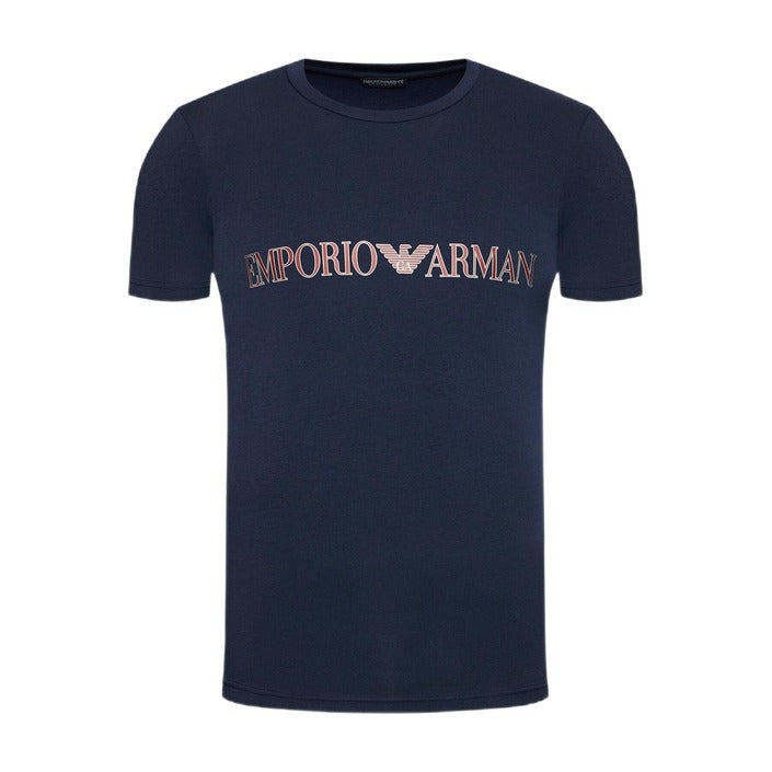 T-Shirt Bleu Marine en Coton