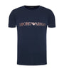 T-Shirt Bleu Marine en Coton