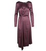 Robe Bordeaux en Viscose