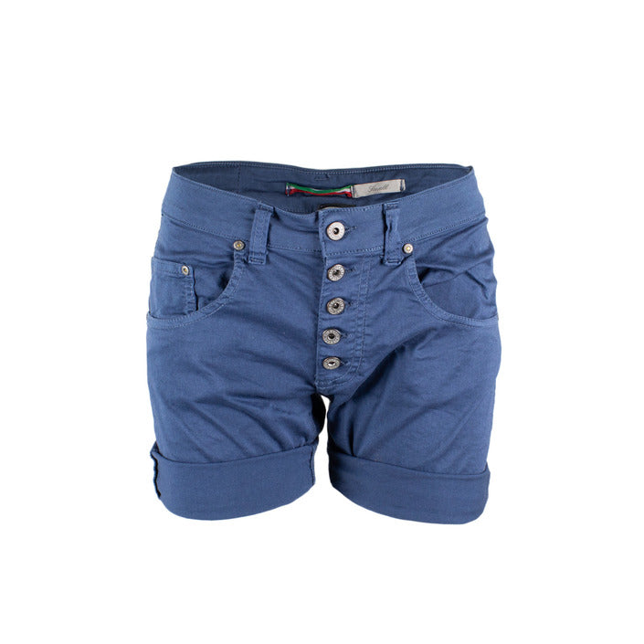 Mini-Short Bleu en Coton