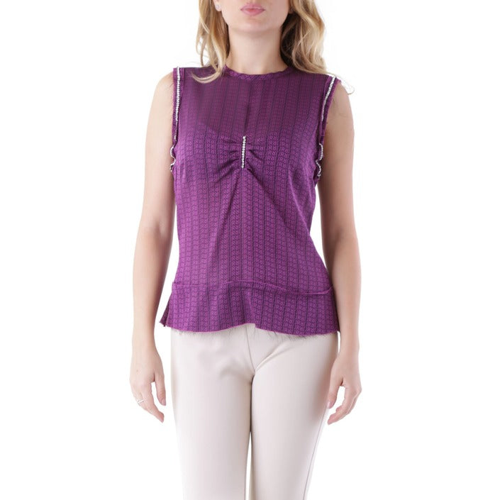 Blouse Violette en Soie