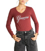 Pull-over Bordeaux en Coton