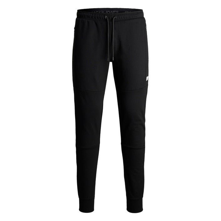 Pantalon de Survêtement Noir en Coton