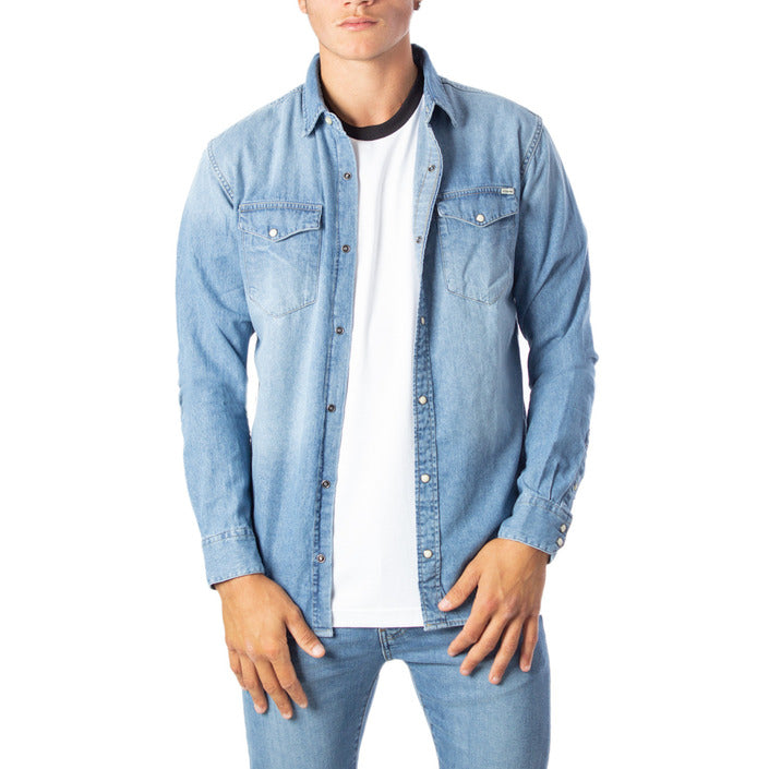 Chemise Bleue en Jean