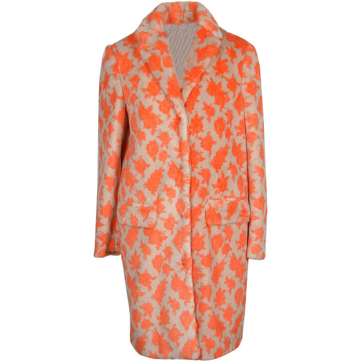 Manteau Long Orange