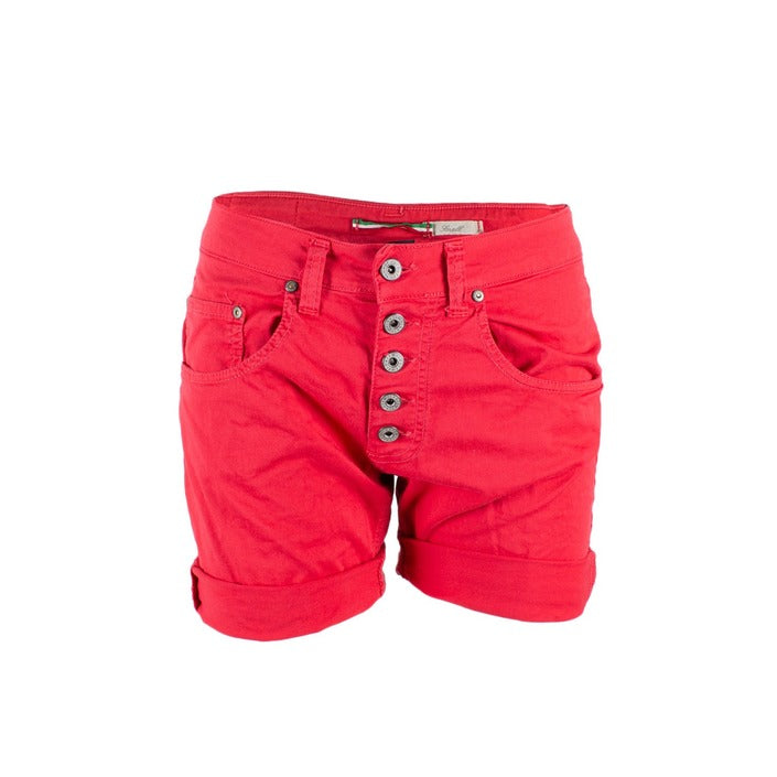 Mini-Short Rouge en Coton