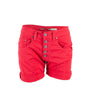 Mini-Short Rouge en Coton