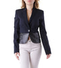 Blazer Bleu en Laine