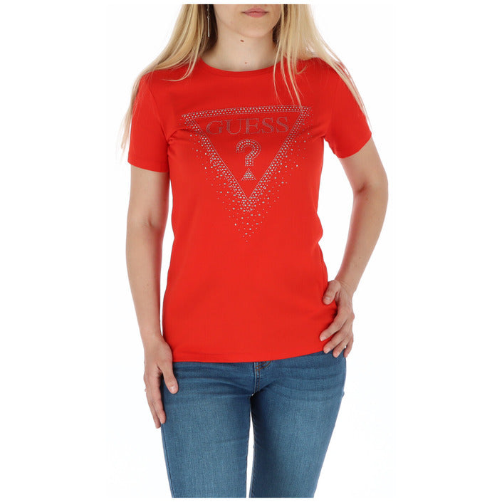 T-Shirt Rouge en Coton