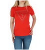 T-Shirt Rouge en Coton