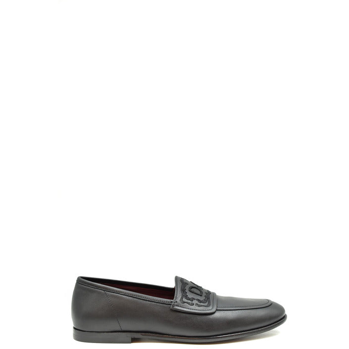 Chaussures Derbies Noires en Cuir