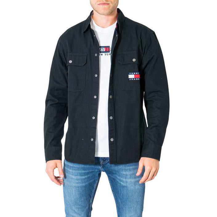 Chemise Noire avec Logo