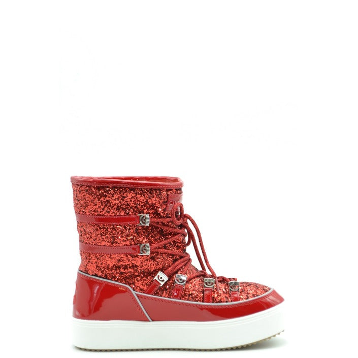 Bottes Rouges en Cuir