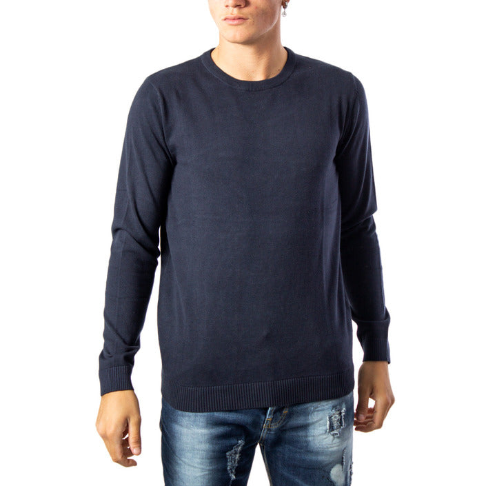 Pull-over Bleu en Coton