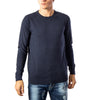 Pull-over Bleu en Coton