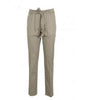 Pantalon Regular Beige en Coton