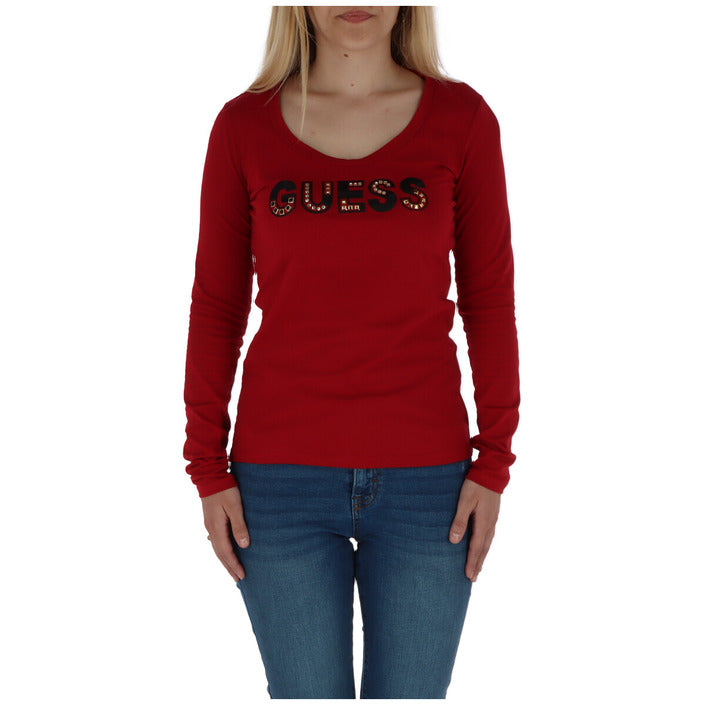 Pull-over Rouge en Coton