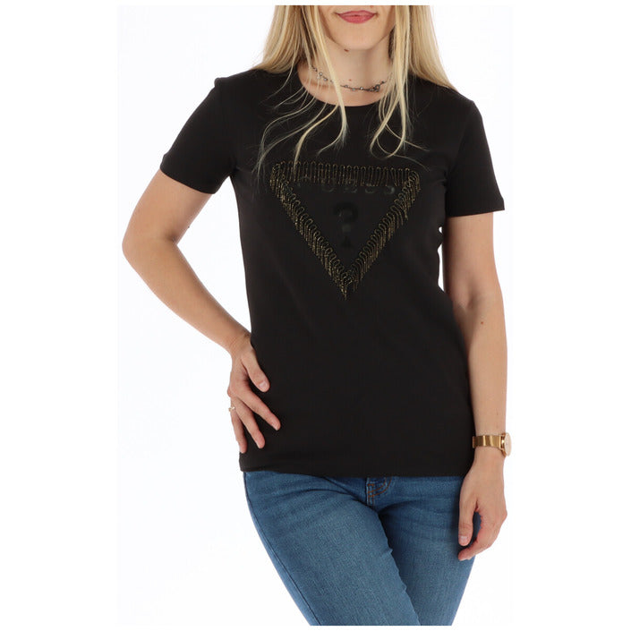 T-Shirt Noir en Coton