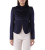 Blazer Bleu en Viscose