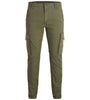 Pantalon Cargo Vert en Coton