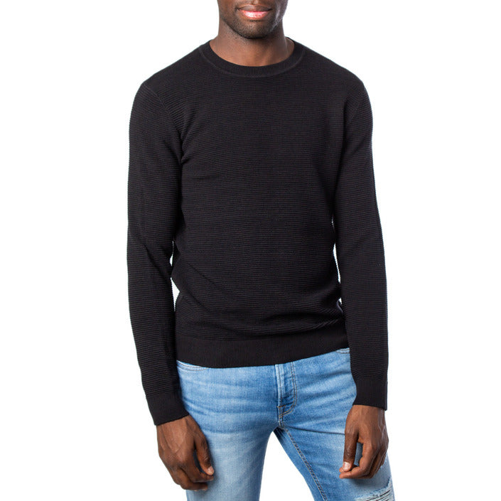 Pull-over Noir en Coton