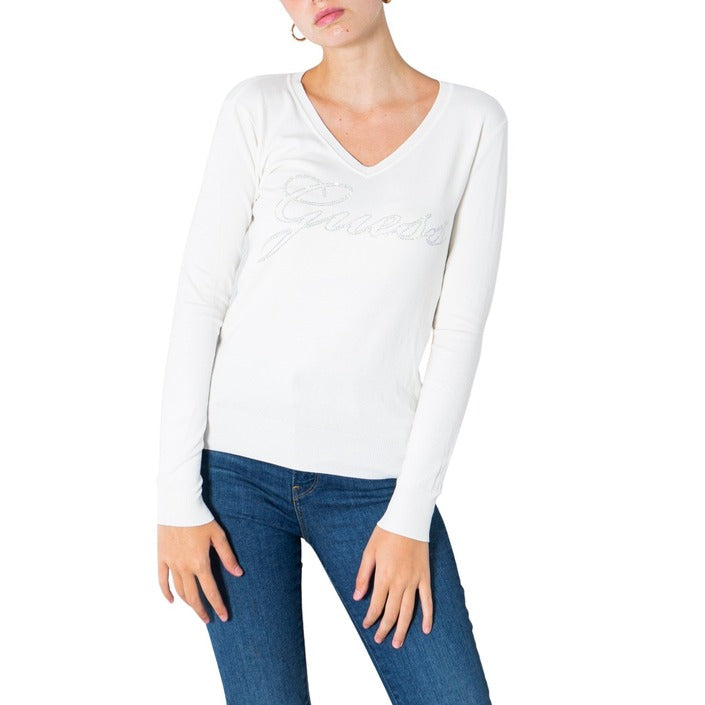 Pull-over Blanc en Coton