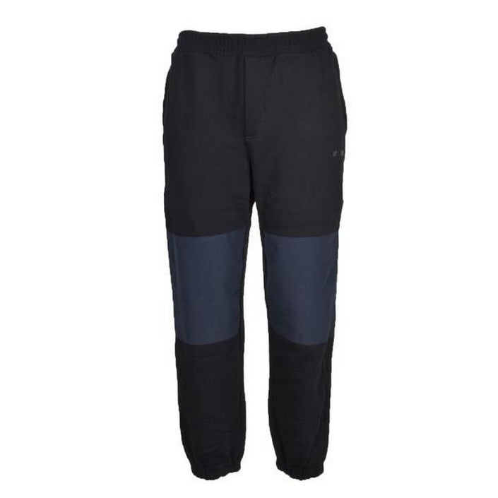 Pantalon de Survêtement Noir en Coton