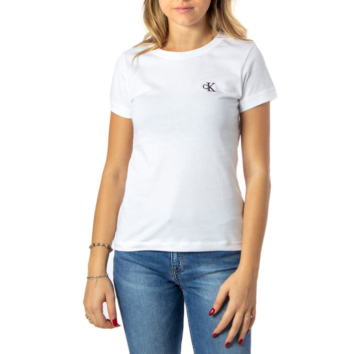 T-Shirt Blanc en Coton