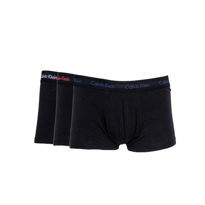 Lot de 3 Boxers Noirs en Coton Stretch