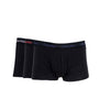 Lot de 3 Boxers Noirs en Coton Stretch