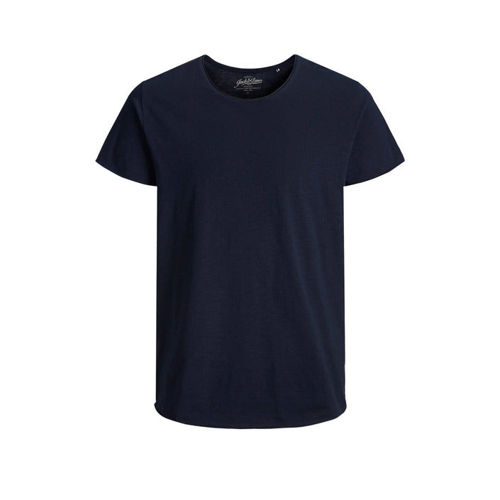 T-Shirt Bleu Marine en Coton