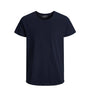 T-Shirt Bleu Marine en Coton