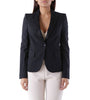 Blazer Noir en Cupro