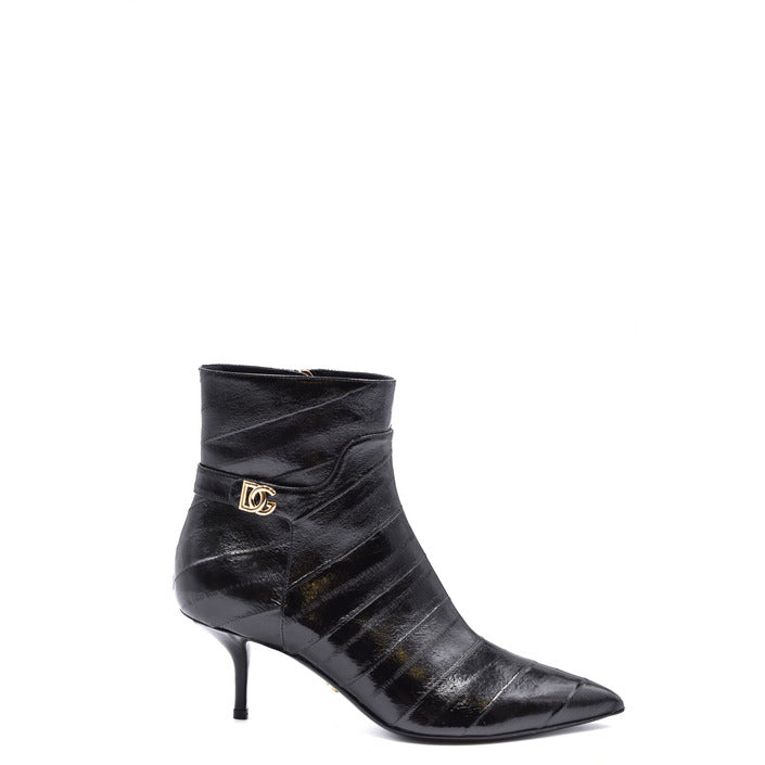 Bottines Noires en Cuir