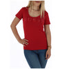 T-Shirt Rouge en Coton