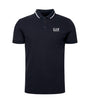 Polo Slim Bleu en Coton