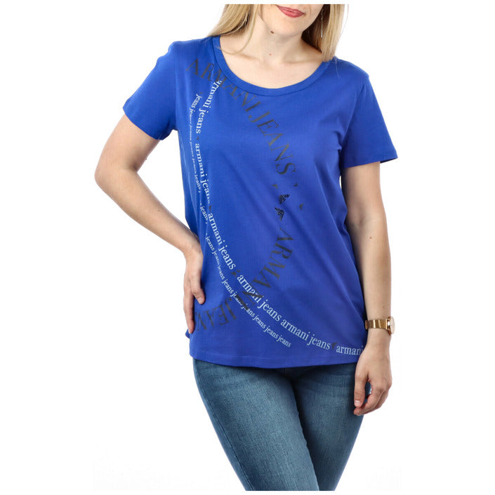 T-Shirt Bleu en Coton